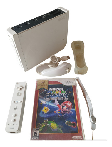 Consola Nintendo Wii C/ Super Mario Galaxy Usada
