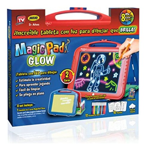 Magic Pad Rojo - Tableta De Dibujo