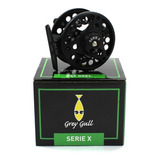 Reel Mosca Fly Grey Gull Serie X#3/4 Izq/derecha 3 Rulemanes