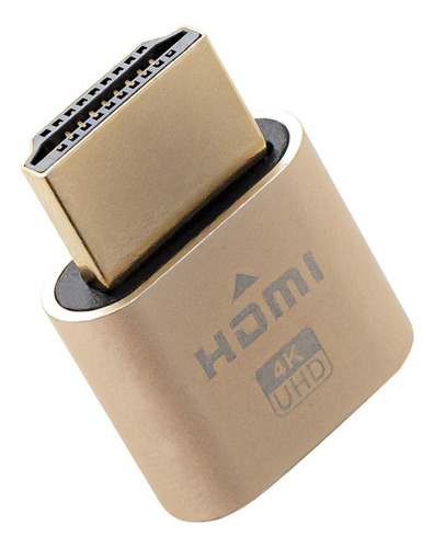 Adaptador Hdmi Dummy Hdmi Plug Pantalla Virtual 4k 1080p