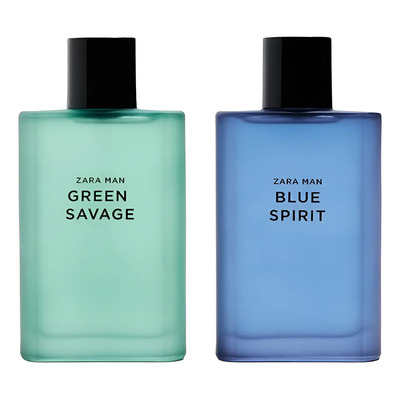 Perfume Zara Green Sauvage + Blue Spirit 2x90ml Nuevos | Envío gratis