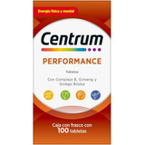 Multivitaminico Centrum Performance - 100 Tabletas