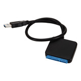 Cabo Adaptador Usb 3.0 Preto Para Cabo De Disco Rígido De 3,