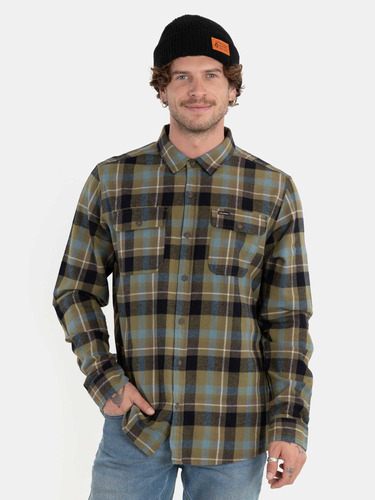 Camisa Riber Multicolor Hombre Volcom