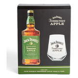 Pack De Whiskey Jack Daniel's Apple 750cc + Vaso
