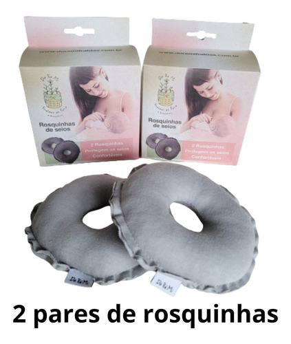 Kit 2 Pares De Rosquinha Seios, Amamentação - Laváveis