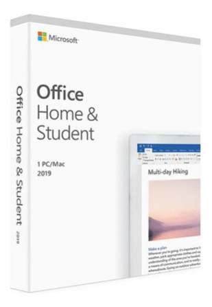 Ms Office Home & Student 2019 Fpp Box C/ Nfe Original