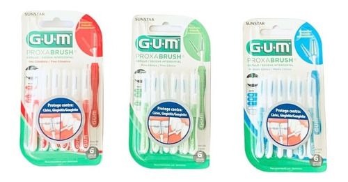 Kit De 18 Interdentales Proxabrush Gum Surtidos