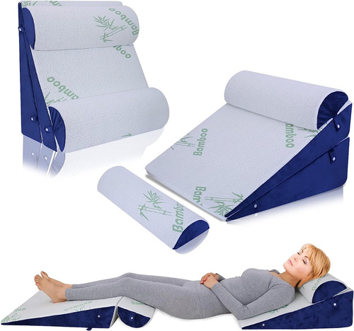 Almohadas Ajustables De Cuña Para Cama Juego De 4