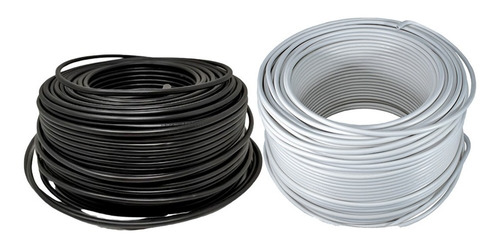 Cable Electrico Cca Konect Calibre 12 Negro Y Blanco 50m 2pz