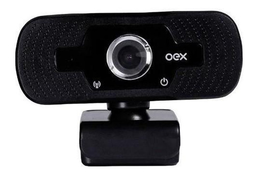 Webcam Oex Full Hd 1080p 30fps Usb W100 Preto - Oex