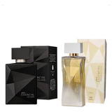 Kit Perfume Em Promoção Natura Essencial Floral Feminino 100ml Deo Parfum + Essencial Exclusivo Deo Parfum Masculino 100ml Natura Perfume Para O Casal