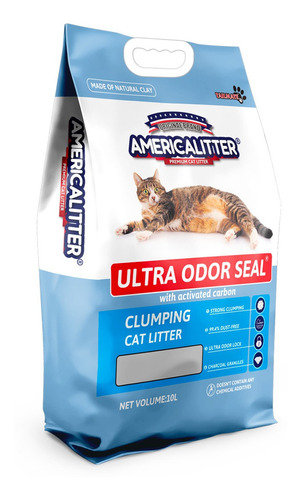 Arena America Litter Ultra Odor Seal 7k X 7kg De Peso Neto