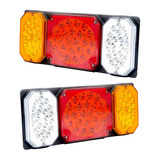 Juego De Faros Led Traseros Camion 12v (izq Y Der) Poli