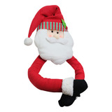 (1 #mold) Peluche 3d Topper Papá Noel Con Forma De Muñeco De