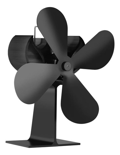 Ventilador Eléctrico Negro, Estufa De Calor, Chimenea