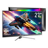  Monitor De Jogos Qhd De 27 Polegadas Memzuoix 165 Hz, Monit