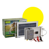  Kit Aparelho De Choque Cerca Elétrica Rural Solar 35km Zebu