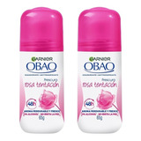 Obao Rosa Tentación Desodorante Para Mujer 65 Gr, 2 Pack