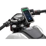 Soporte Magnetico Para Smartphone De Moto - Negro