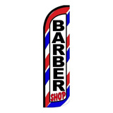 Barberia Barber Bandera Swooper Publicitaria
