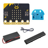 Kit Bbc Micro:bit Go Con Conector De Terminal Vertical+prote