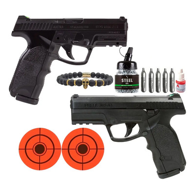 Pistola Deportiva Co2 Asg M9-a1 4.5 Balines Glock Mannlicher Negro 4.5 Mm | Envío gratis