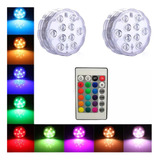 Kit 2 Luminarias De Leds P/ Piscina Fonte Chafariz Flutuante