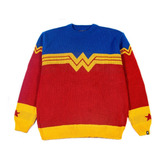 Wonder Woman Mujer Maravilla Sweater Hombre Y Mujer De Tifn