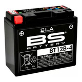 Bateria Yamaha Xvs 650 Dragstar Bt12b-4 = Yt12b-bs Bs Ryd