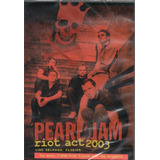 Dvd Pearl Jam - Riot Act 2003- Live Orlando, Florida