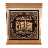 Encordado Guitarra Acustica Ernie Ball 2548 Everlast 11-52 