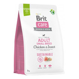 Brit Care  Adulto Small Breed Chicken E Insectos 3 Kgs