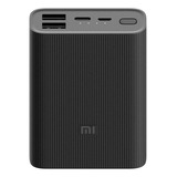 Carregador Power Bank Usb Xiaomi Ultra Compacto 10.000mah Cor Preto