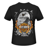 Remera Estampada Varios Diseños Moto Harley Davidson 3