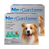 2 Nexgard 10 A 25kg Carrapato Antipulga Original Nota Fiscal