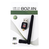 Adaptador De Red Usb  2.0 Wifi 1200mbps Antena Wireless