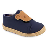 Zapato Niño 12-17 Casual Contactel Oso Caramel 2980 Gnv® 