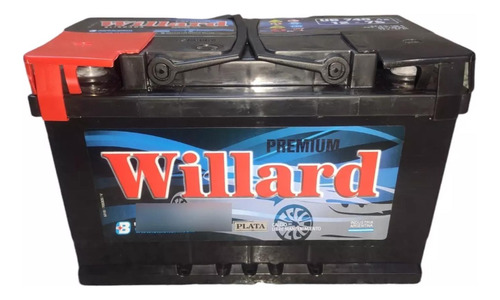 Bateria Willard 12 X 75 + Izquierda Ub740e