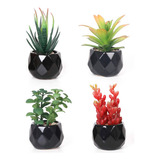 Veryhome Plantas Suculentas Falsas De Imitacion, Mini Sucule