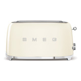 Tostadora Smeg 4 Rebanadas 220 Volt - Tsf02creu | Crema