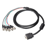 Cable Meccanixity Vga A Bnc, Cable Rgbhv A Vga, Cable 5 Bnc