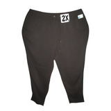 Pantalon Negro Casual/vestir Talla 2x (38/40) Basic Edition