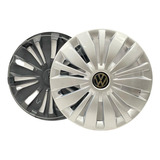 Tapones Polveras Vento Polo  Rin 15 Vw Gris Tipo Original