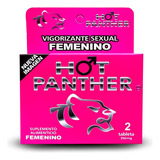 Potenciador Hot Panther 2 Tab Pack Vigo-rizante Mujer Natura