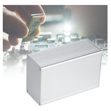 Caixa De Projeto Em Liga De Alumínio 43x66x100mm Case Shell
