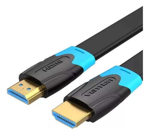 Cable Plano Hdmi 2.0 Vention 4k 60hz Full Hd 2m 18 Gbps