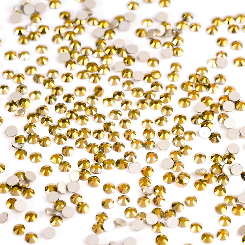 Piedras De Cristal Decorativas Para Uñas, Tornasol, 1440 Pie