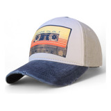 Gorra Trucker Custom Regulable Jean Vintage Cassette 90`s