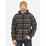 Poleron Micropolar Camely Multicolor Hombre Maui And Sons